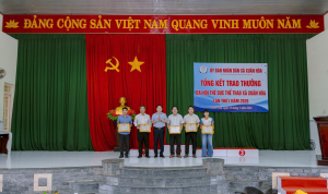 TỔNG KẾT VÀ TRAO THƯỞNG ĐẠI HỘI THỂ DỤC THỂ THAO XÃ XUÂN HÒA...