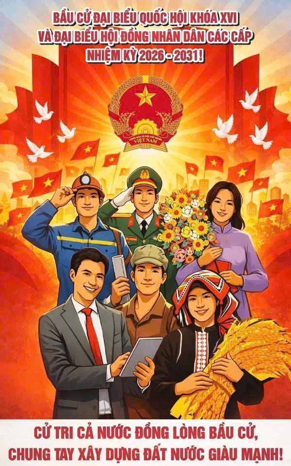 NGÀY 15/03/2026 NGÀY BẦU CỬ QH VÀ HĐND CÁC CẤP