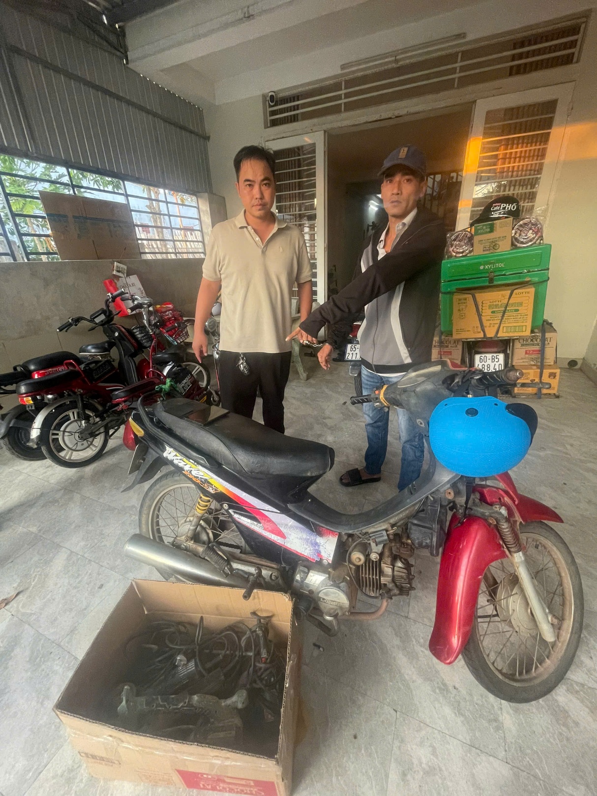 CÔNG AN XÃ XUÂN HÒA  BẮT ĐỐI TƯỢNG TRỘM CẮP TÀI SẢN